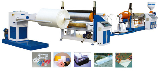 【富士低價供應120型珍珠棉發泡布機 外貿原單設備ce認證】價格,廠家,圖片,泡沫塑料成型機,龍口市富士包裝機械-